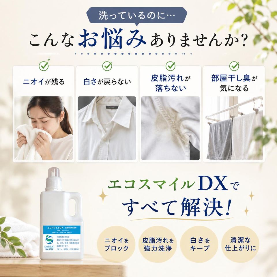 エコスマイルDXの特徴と使い方 1